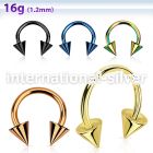 cbetcn5 horseshoes anodized surgical steel 316l eyebrow