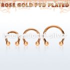 cbettb25 horseshoes anodized surgical steel 316l eyebrow