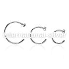 clns20 fake illusion body jewelry surgical steel 316l nose