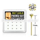 d9gys19 bend it to fit nose studs gold nose