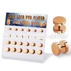 dacb211 cheaters  illusion plugs and tapers anodized surgical steel 316l ear lobe