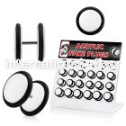 dacb48 cheaters  illusion plugs and tapers acrylic body jewelry belly button