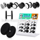 dacb50 cheaters  illusion plugs and tapers acrylic body jewelry belly button