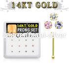 dgnb12 nose bone gold nose