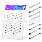 dind12 straight barbells surgical steel 316l 