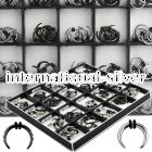 dmbj34 tapers anodized surgical steel 316l ear lobe