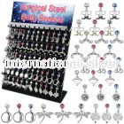 dmcd9 belly rings surgical steel 316l belly button