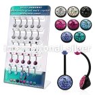 dmix20 bio flex & ptfe belly bananas belly piercing