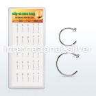 dnsm118 fake illusion body jewelry silver 925 nose