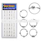 dnsm42 nose hoop silver 925 nose