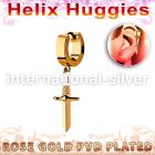 ehr768 +anodized surgical steel +huggie choose  piercing