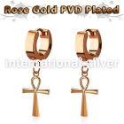 err769 anodized surgical steel huggie piercing