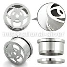 fsha tunnels gauges surgical steel 316l ear lobe