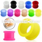 ftsi tunnels gauges silicon body jewelry ear lobe