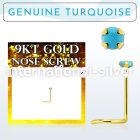 g9scge7 l shape nose studs gold nose