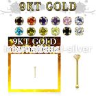 gbzsm9 nose bone gold nose