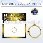 ghge9 nose hoop gold nose
