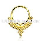 gpsepv9 seamless segment rings silver 925 septum