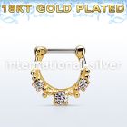 gsepl16 fake illusion body jewelry silver 925 septum