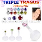 hexgz labrets lip rings bioflex ptfe tragus