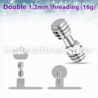 id2p dermals surgical steel 316l surface piercings