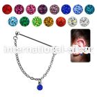 indsd1 straight barbells surgical steel 316l 