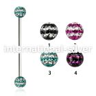 infr5d straight barbells surgical steel 316l 