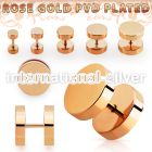 ipttrd cheaters  illusion plugs and tapers anodized surgical steel 316l ear lobe