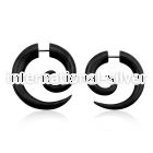 ispar cheaters  illusion plugs and tapers organic body jewelry ear lobe