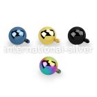 itb5 dermals anodized surgical steel 316l surface piercings