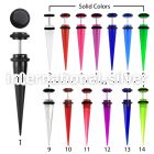 ivtp cheaters  illusion plugs and tapers acrylic body jewelry belly button