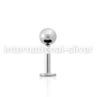 lbb5 labrets lip rings surgical steel 316l labrets chin