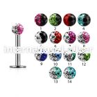 lbfr3e labrets lip rings surgical steel 316l labrets chin