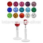 lbifr4 labrets lip rings bioflex ptfe labrets chin