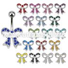 mcd359 belly rings surgical steel 316l belly button