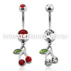 mcd447x belly rings surgical steel 316l belly button
