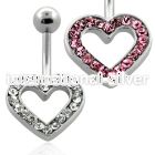mcd499 belly rings surgical steel 316l belly button