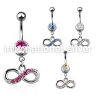 mcd617 belly rings surgical steel 316l belly button