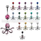mcd681 belly rings surgical steel 316l belly button