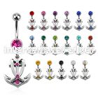 mcda2 belly rings surgical steel 316l belly button