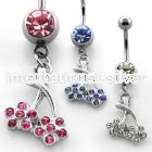 mcdflc2 belly rings surgical steel 316l belly button