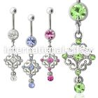 mcdrp1 belly rings surgical steel 316l belly button