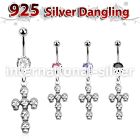 mcdvd11 belly rings surgical steel 316l belly button