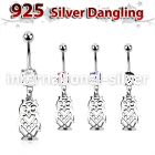 mcdvd15 belly rings surgical steel 316l belly button