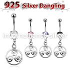mcdvd23 belly rings surgical steel 316l belly button
