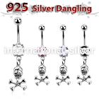 mcdvd28 belly rings surgical steel 316l belly button