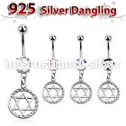 mcdvd6 belly rings surgical steel 316l belly button