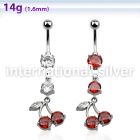 mcdz20 belly rings surgical steel 316l belly button