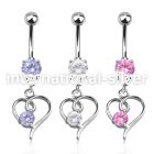 mcdz59 belly rings surgical steel 316l belly button
