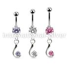 mcdz730 belly rings surgical steel 316l belly button